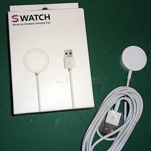 BRAND NEW GENERIC APPLE WATCH 2m WHITE MAGNETIC CHARGING CABLE